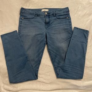 Abercrombie and Fitch Medium Wash Skinny Jeans